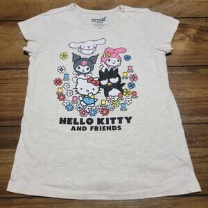 Hello Kitty And Friends Cream Tee - Size 7/8